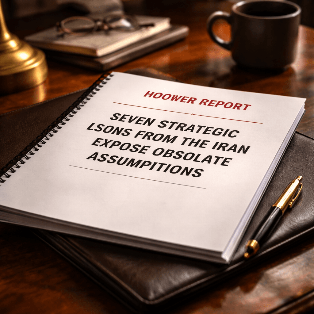 Hoover Report: Seven Strategic Lessons from the Iran War Expose Obsolete Assumptions