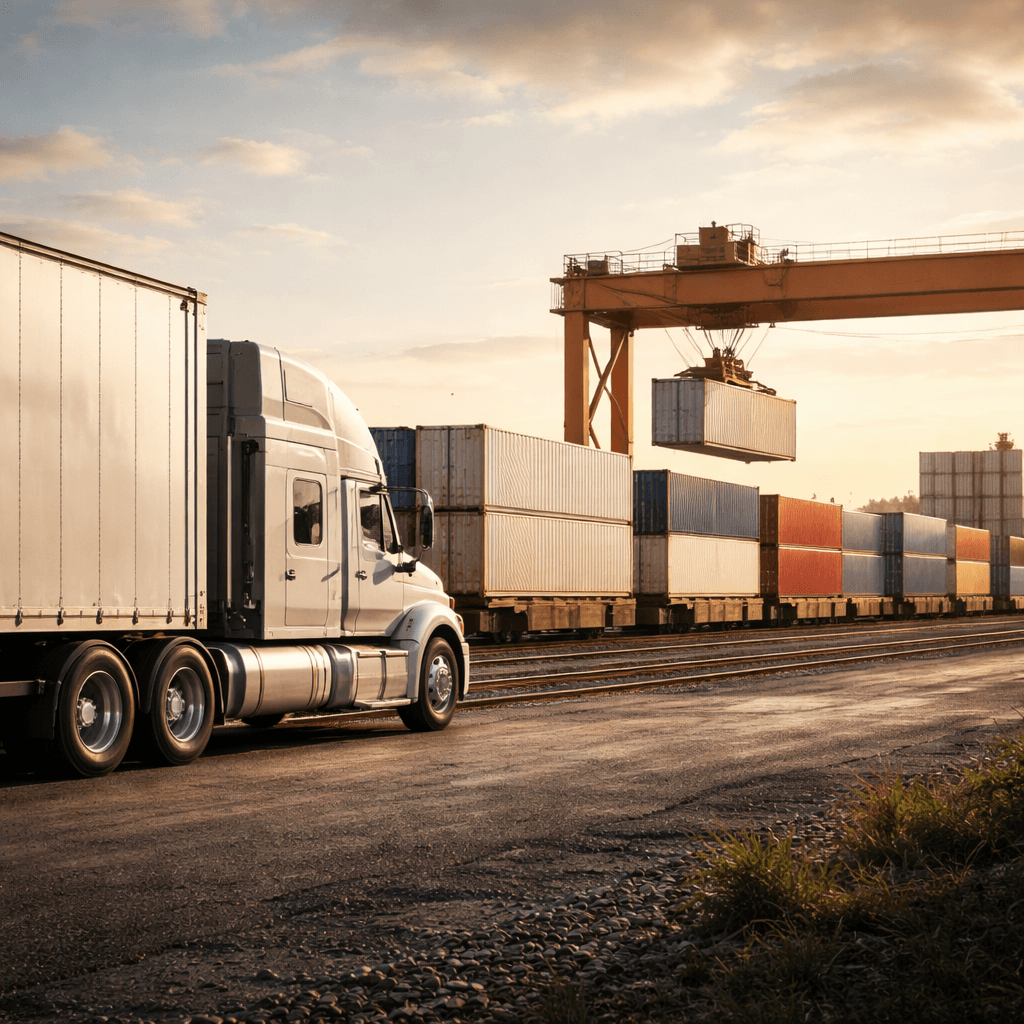 Truckload Haul Distances Drop 11% as Intermodal Rail Captures Long-Distance Freight